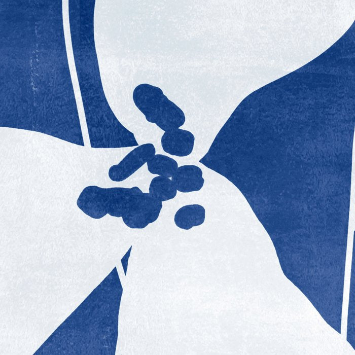 Abstract Minimal Flowers 4/Blue Coffee Mug Gallery Image 2