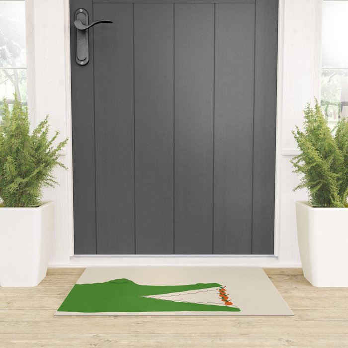 Cherry Crocodile Welcome Mat Gallery Image 3