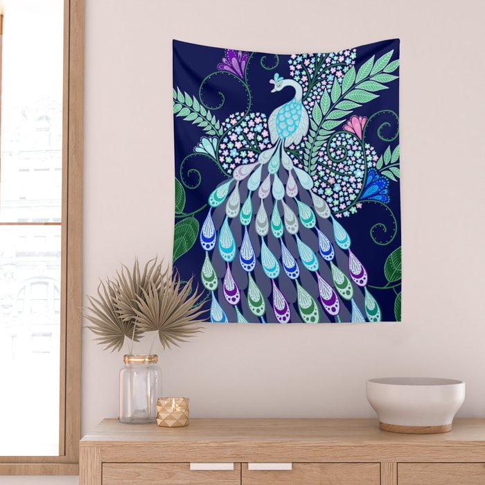 Moonlark Garden Wall Tapestry Gallery Image 2