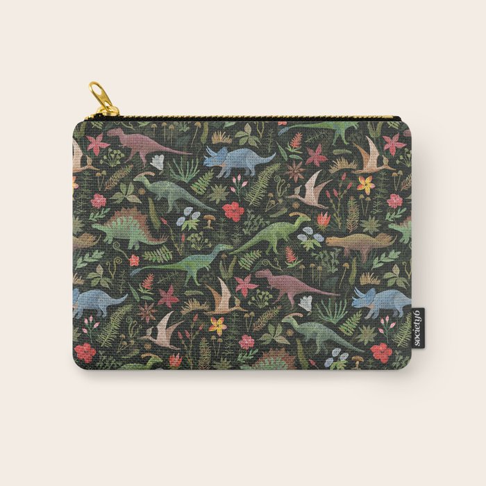 Dinosaur Jungle Carry All Pouch Gallery Image 1