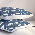Basketball Players // Navy Pillow Sham Gallery Image 3