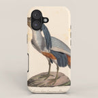 Ornithological illustration from "La Galerie de Oiseaux" ("Bird Gallery"), 1825 iPhone Case Gallery Image 1