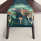 Ferret and Moth Table Runner Gallery Image 1