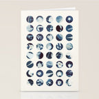 Botanical Cyanotypes Stationery Card Gallery Image 2