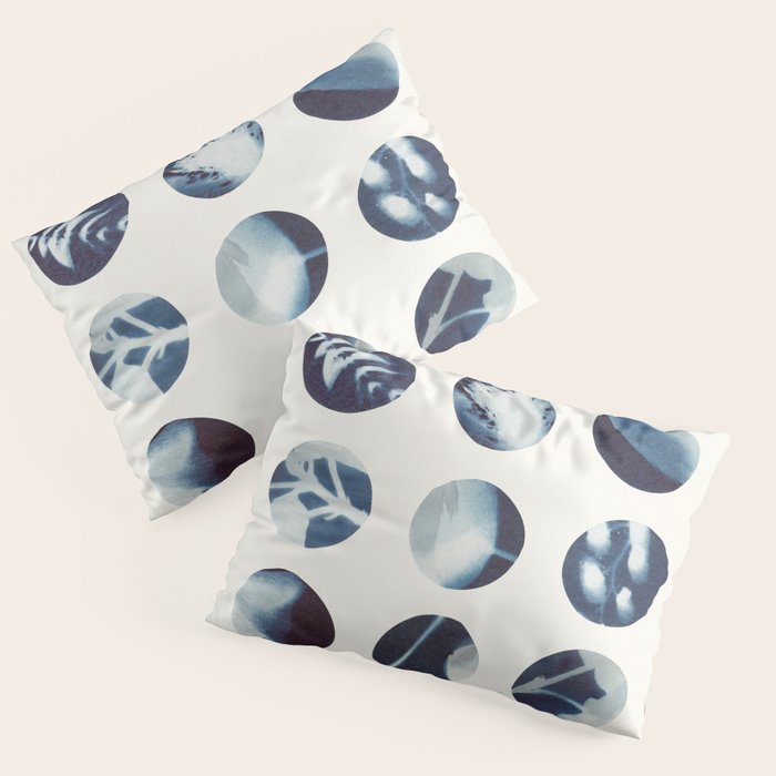 Botanical Cyanotypes Pillow Sham Gallery Image 3