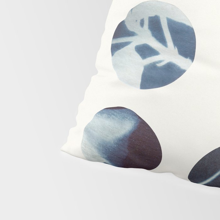 Botanical Cyanotypes Pillow Sham Gallery Image 4