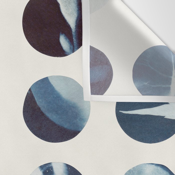 Botanical Cyanotypes Wall Tapestry Gallery Image 3