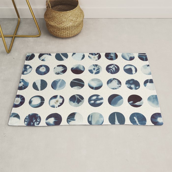 Botanical Cyanotypes Rug Gallery Image 1