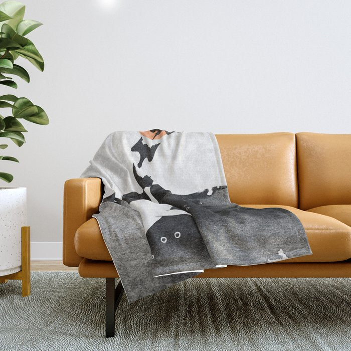 Dive into Happiness Throw Blanket Gallery Image 1