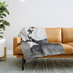 Dive into Happiness Throw Blanket Gallery Image 1