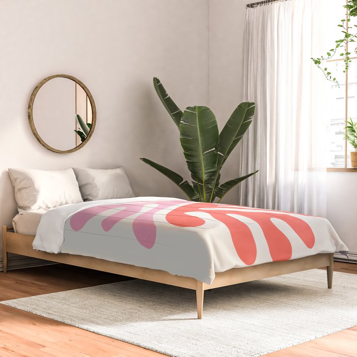 Star Leaves: Matisse Color Series | Mid-Century Edition Comforter Gallery Image 2