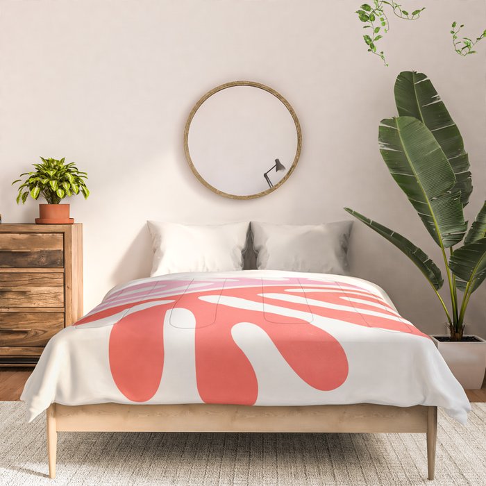 Star Leaves: Matisse Color Series | Mid-Century Edition Comforter Gallery Image 3