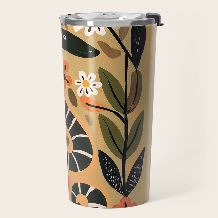 Striped Garden Snake I Travel Mug Gallery Image 2