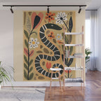 Striped Garden Snake I Wall Mural Gallery Image 1