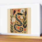 Striped Garden Snake I Wall Mural Gallery Image 2