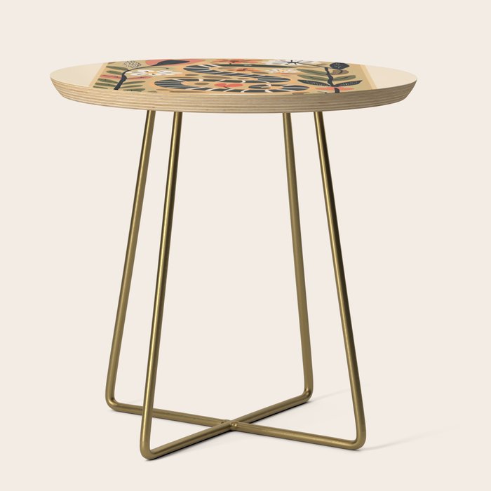 Striped Garden Snake I Side Table Gallery Image 1