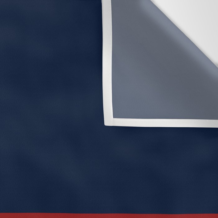 Navy Bold Red Stripe Wall Tapestry Gallery Image 3
