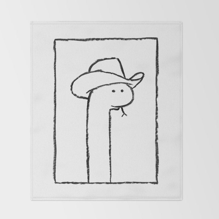 Snake Throw Blanket Gallery Image 2