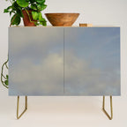 clouds and sea no. 2 - nature ocean photograph Credenza Gallery Image 1