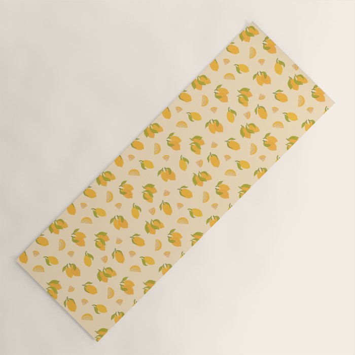 Amalfi Coast Lemons Yoga Mat Gallery Image 1