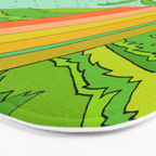 Surf Paradise Rainbow of Happiness Bath Mat Gallery Image 3