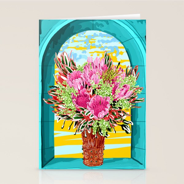The Good Vibes Flower Pot Stationery Card Gallery Image 2