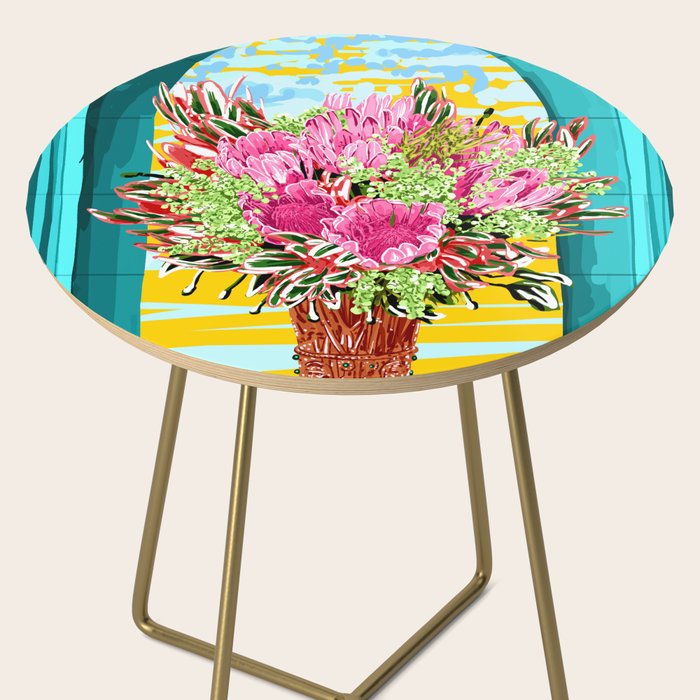The Good Vibes Flower Pot Side Table Gallery Image 2