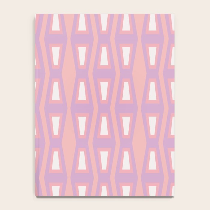 Pink Asymetrical Geometric Notebook Gallery Image 4