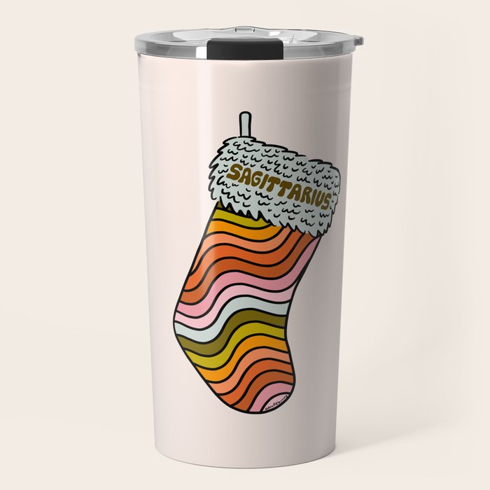 Sagittarius Stocking Travel Mug Gallery Image 1