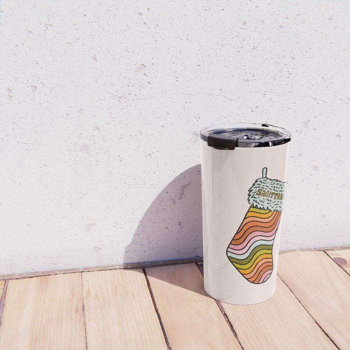 Sagittarius Stocking Travel Mug Gallery Image 4
