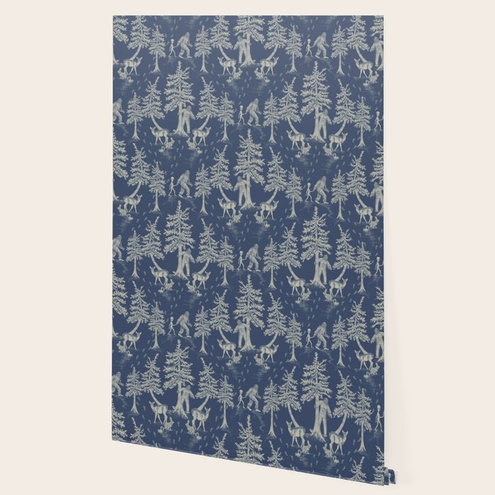 Navy Blue Bigfoot & Friends Wallpaper Gallery Image 2