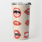 Lips III Travel Mug Gallery Image 2