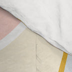 Closer to Nature Nº1 - Pastel line-art Comforter Gallery Image 4
