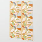 Closer to Nature Nº1 - Pastel line-art Wallpaper Gallery Image 2