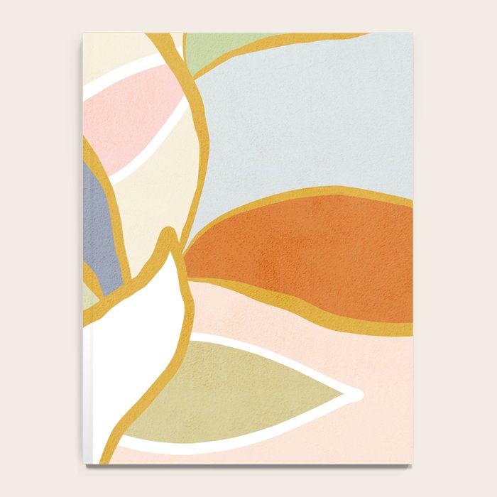 Closer to Nature Nº1 - Pastel line-art Notebook Gallery Image 4