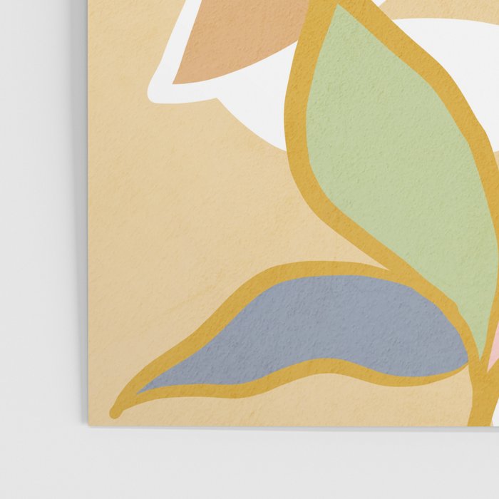 Closer to Nature Nº1 - Pastel line-art Poster Gallery Image 3