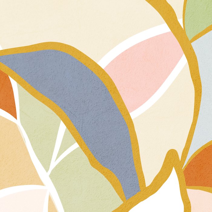 Closer to Nature Nº1 - Pastel line-art Coffee Mug Gallery Image 2
