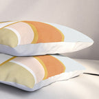 Closer to Nature Nº1 - Pastel line-art Pillow Sham Gallery Image 3