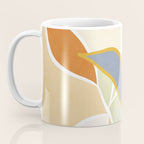 Closer to Nature Nº1 - Pastel line-art Coffee Mug Gallery Image 3