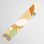 Closer to Nature Nº1 - Pastel line-art Table Runner Gallery Image 3
