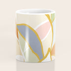 Closer to Nature Nº1 - Pastel line-art Coffee Mug Gallery Image 4