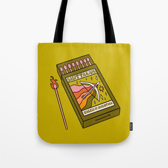 Sagittarius Matchbox Tote Bag Gallery Image 1