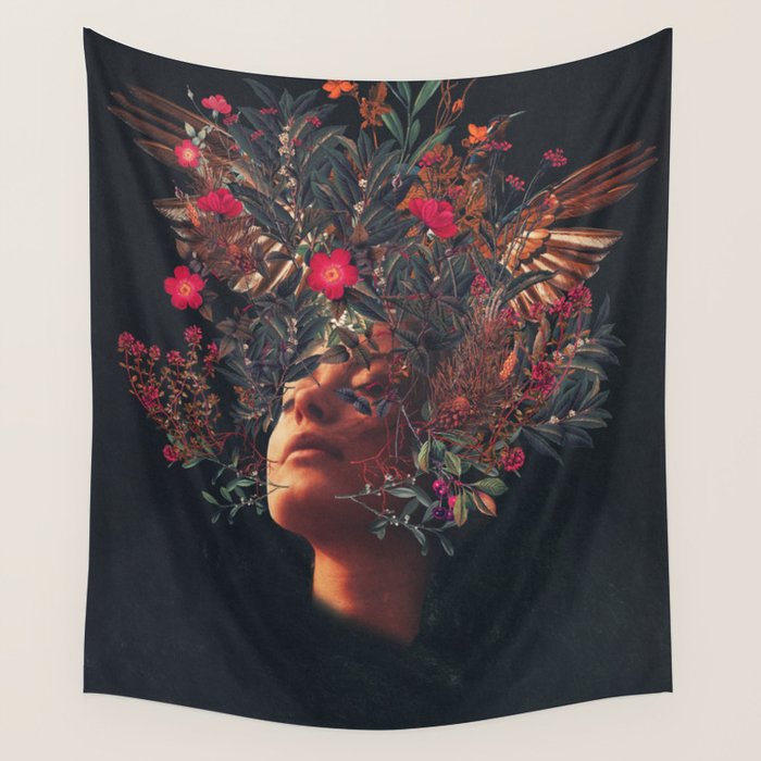 Kissing Rosa Wall Tapestry Gallery Image 4