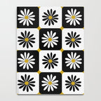 Checkered Daisies - Black & White Notebook Gallery Image 4