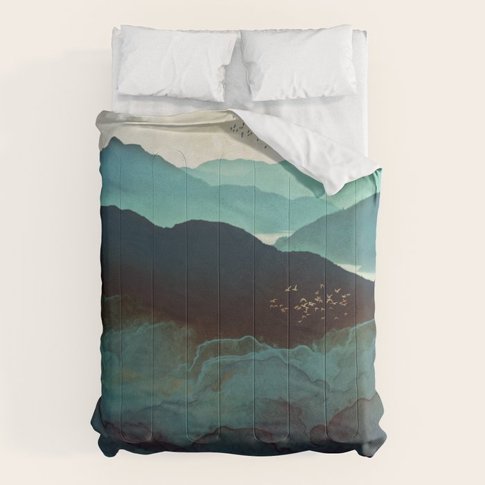 Indigo Mountains Comforter Gallery Image 6
