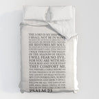Psalm 23 The Lord Duvet Cover Gallery Image 6