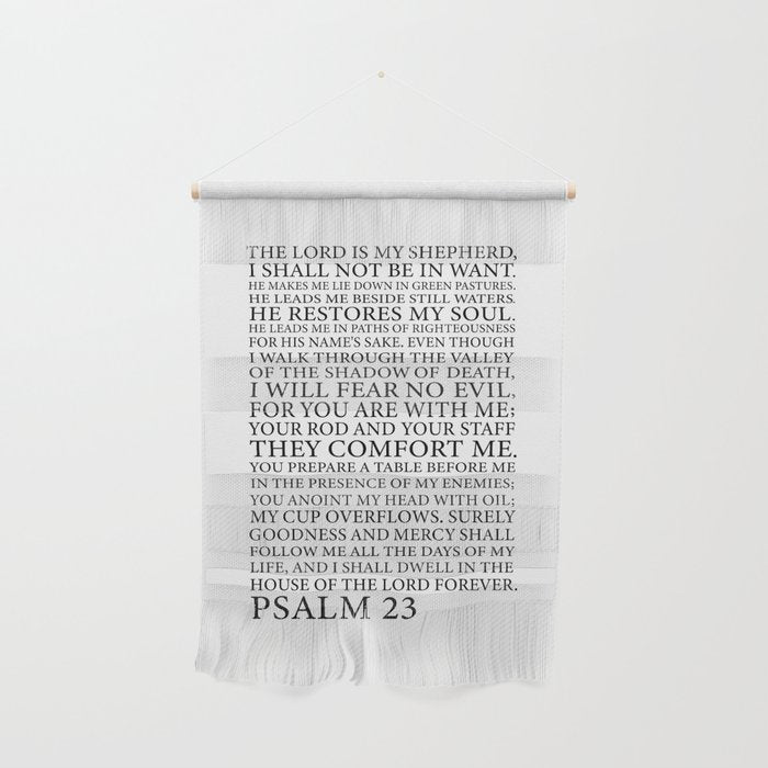 Psalm 23 The Lord Wall Hanging Gallery Image 1