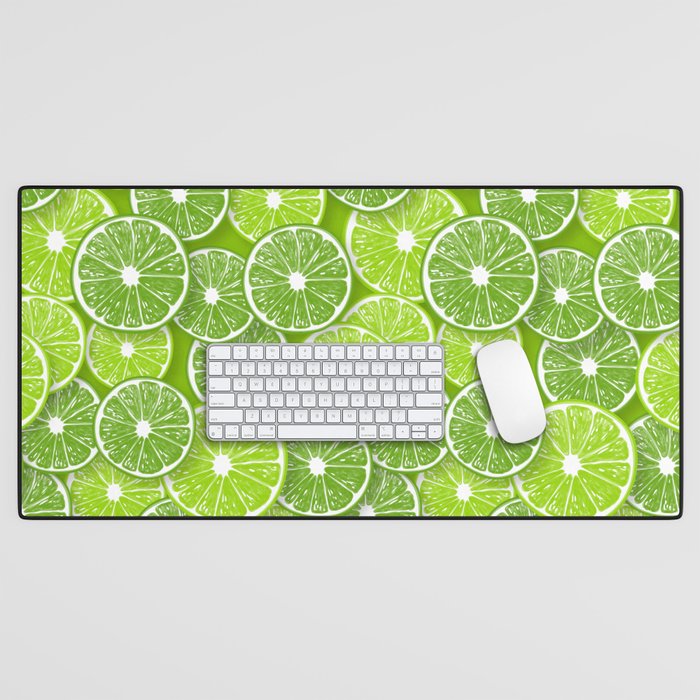 Lime pop Desk Mat Gallery Image 1