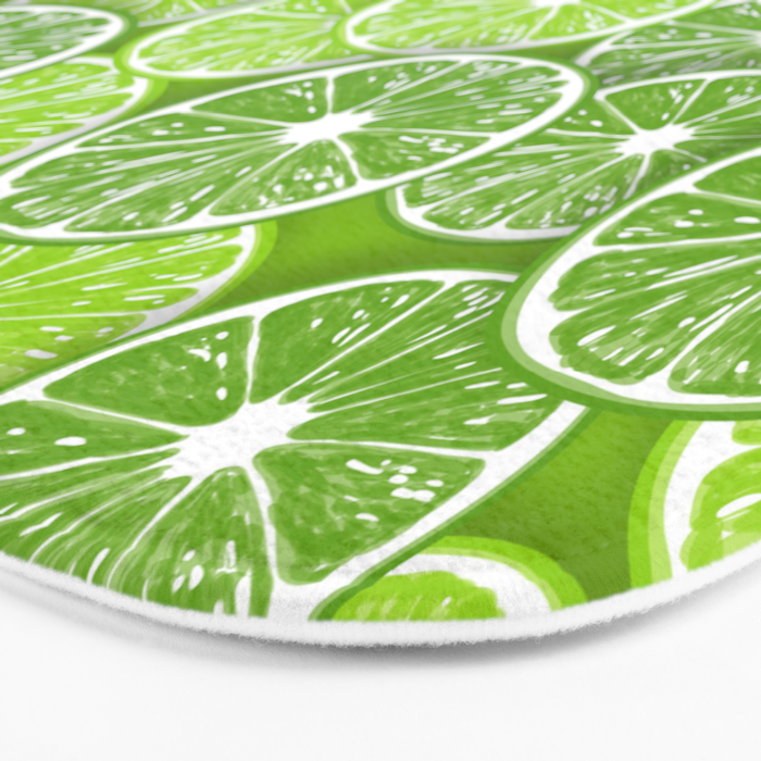 Lime pop Bath Mat Gallery Image 3