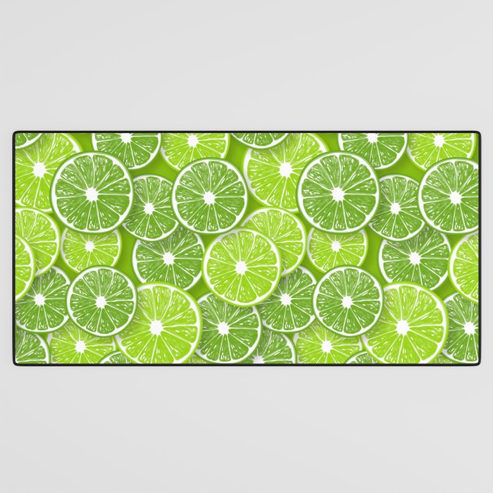Lime pop Desk Mat Gallery Image 3